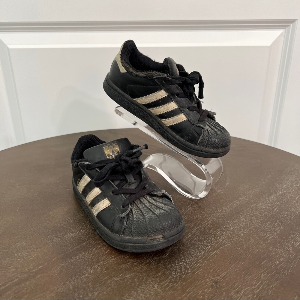 Adidas Kids “Superstars” Sneakers